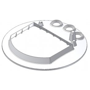 PLASTLG TIL 3IN1 - STOR DELHVID