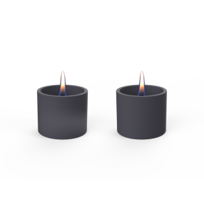 Breeze 8 cm  black 2-pack