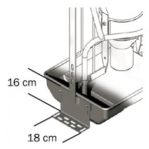 FODBESLAG 16 CM H�J, 18 CM BRED - SLAGTESVIN TUBE-O-MAT&reg;