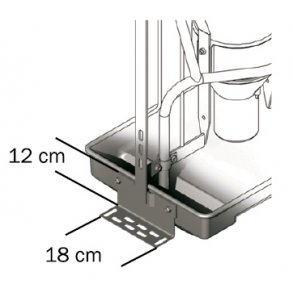 FODBESLAG 12 CM H�J, 18 CM BRED - FRATS TUBE-O-MAT&reg;