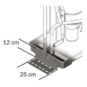 FODBESLAG 12 CM H�J, 25 CM BRED - FRATS