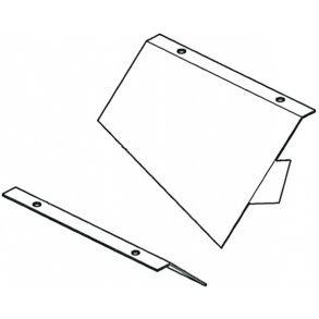 LEDEPLADER PILLEFODER TIL 55//75/90MM DOBB. INDLB