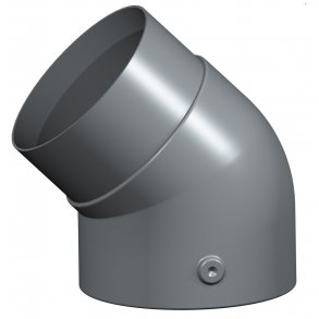 B�JNING 45 GRADER ABS 75 MM