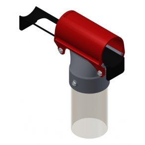 FODERNEDL�B 50 MM MED FAST T-STYKKE FOR R�RAUTOMAT