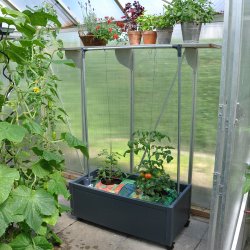 Rack for 90 cm bed in PVC