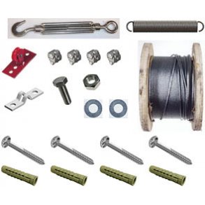 BESPNDING ENKELT RKKE WIRE/FJEDER/HNDTAG P VG