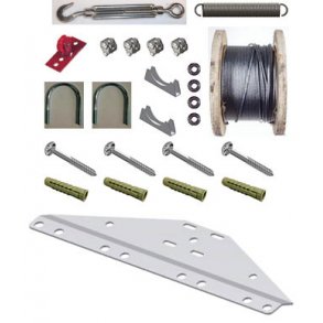 BESPNDING ENKELT RKKE WIRE/HNDTAG P VG, FJEDER P RR