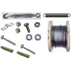 BESPNDING ENKEL RKKE WIRE/HNDTAG P RR, FJEDER P VG