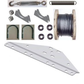 BESPNDING ENKEL RKKE WIRE/FJEDER/HNDTAG P RR