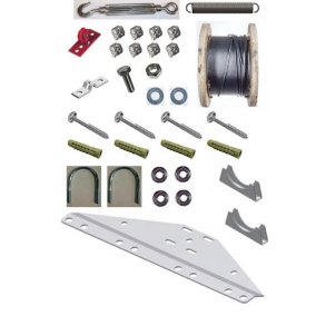 BESPNDING DOBBEL RKKE WIRE/HNDTAG P VG, FJEDER P RR