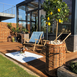 Rattan Korg Runda Maxi