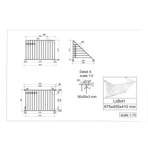 Halm/Hhk 675x455x410 mm