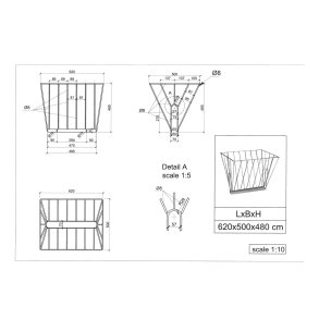 Halm/Hhk 620x500x480 mm
