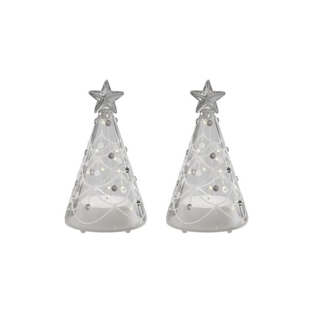 Glas Trer LED 2 stk pr pk. 