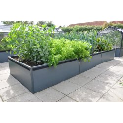 Raised bed in PVC 50x120x360 cm