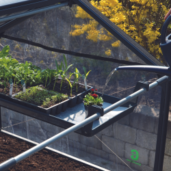 Plantebakke med vandingsriller. Inkl. vandingsdug og ophng 