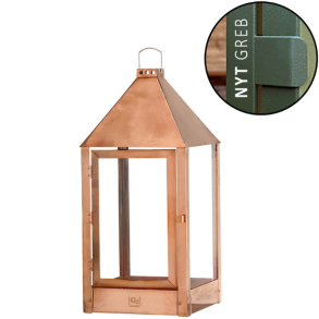 A2 Living lanterne mega kobber hjden 70 cm udendrs