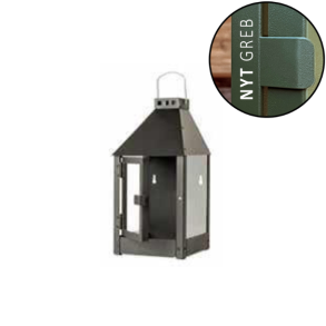  A2 Living lanterne vg mini sort hjde 36,5 cm udendrs 