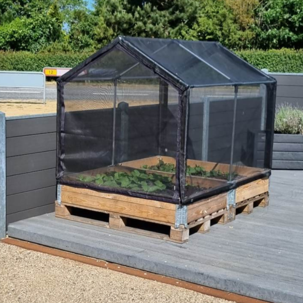 GrowTunnel for pallet frames 2 pcs. 120x160cm (exclusive pallet frames)