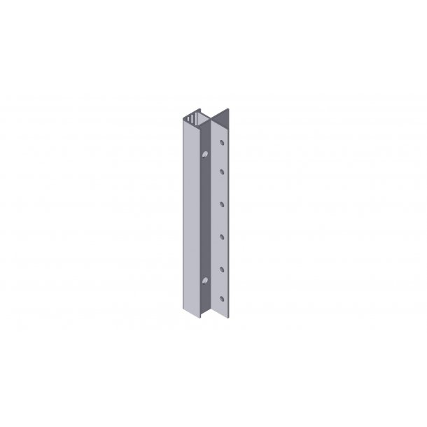 2. sortering - Hjørnestolpe i aluminium til højbed TRÆ/30 cm