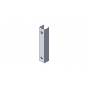 U-profile for joining aluminum uprights EXTENSION