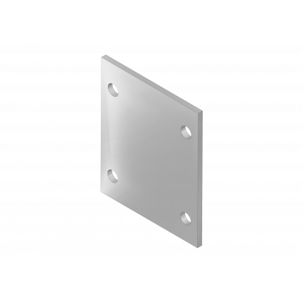Distance plate for center pin