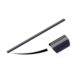 Keder med velcro til fastholdelse af plastfolie (uden insektnet)