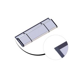 Cover in plastic wrap - velcro on all sides (FC2527 same as FC2525)