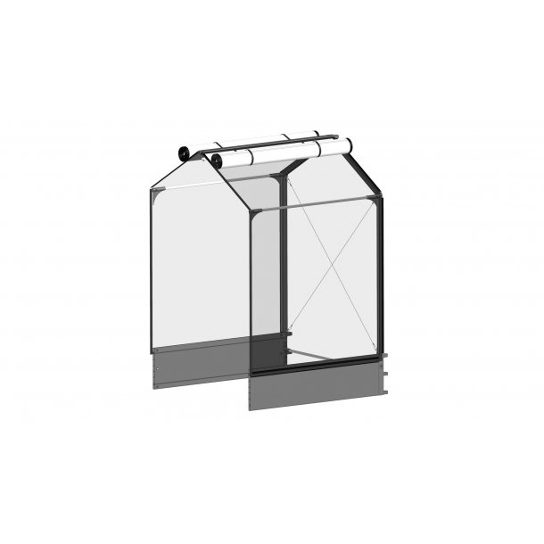 Extension to GrowCamp HIGH - PVC 30x120x120 cm