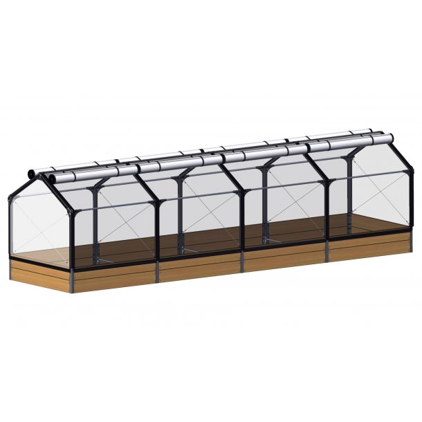 GrowCamp Greenhouse 5,7 m2 - Siberian larch