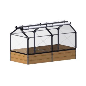 GrowCamp Greenhouse 2,8 m2 - Siberian larch