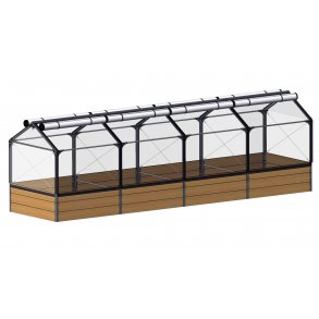GrowCamp Greenhouse 5,7 m2 - Siberian larch