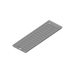 Stor plantebakke med vandingsriller