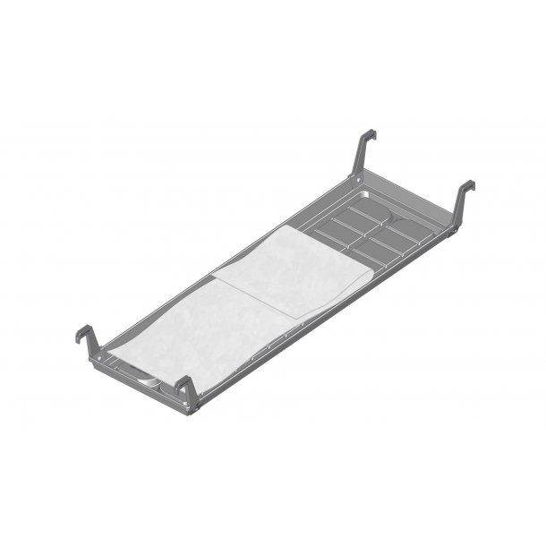 Plantebakke med vandingsriller. Inkl. vandingsdug og ophng 