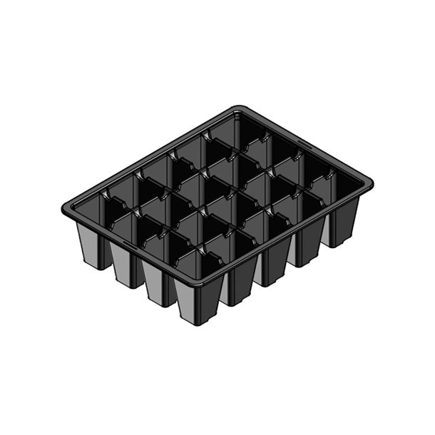 PVC tray with 20 cells for pre-germination - 5 pieces.