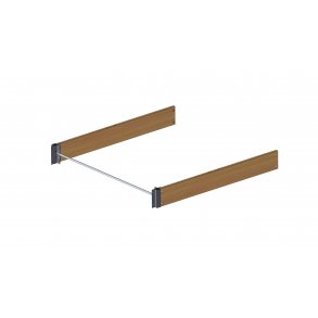 Extension in Siberian larch 15x120x120 cm