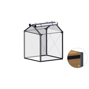 Top section HIGH AIR BASIC for Siberian larch raised bed 120x120 cm