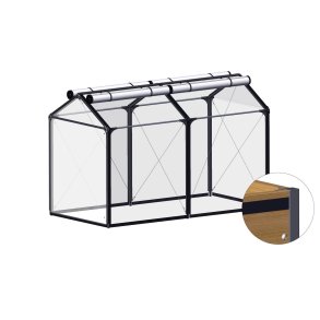 Top section HIGH AIR for Siberian larch raised bed 120x240 cm