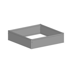Raised bed in PVC 30x120x120 cm