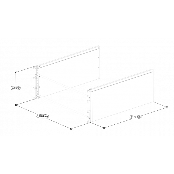 HJBED i PVC 50x120x120 FORLNGER