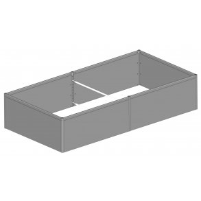 Raised bed in PVC 50x120x240 cm