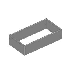 Raised bed PVC 30x62x120 cm