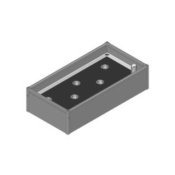 Hjbed i PVC. Inkl. GrowWater 30x120x62 cm