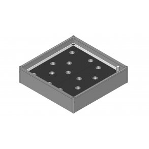 Hjbed i PVC. Inkl. GrowWater 30x120x120 cm