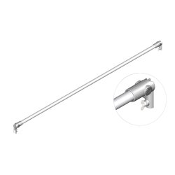 Pipes for installation in GrowCamp roof - for tying up plants