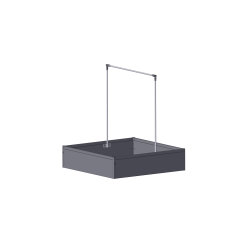 Rack for 120 cm PVC beds