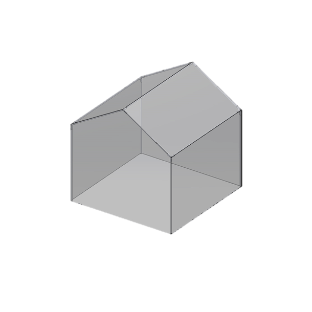 Tunneloverbygning til Sibirisk lrk hjbedsramme 120x120 cm