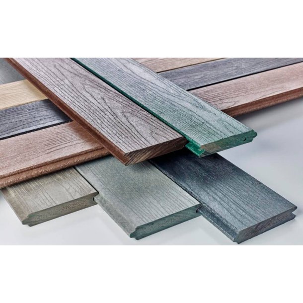 Highbed Struktur Med Augerkant - Brun