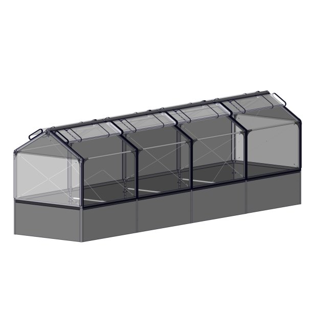 GrowCamp Drivhus 5,7 m2 - PVC