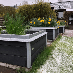 Hjbed Classic Med Augerkant - Svart